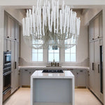 Tilda Multi - Tiered White Chandelier, Large