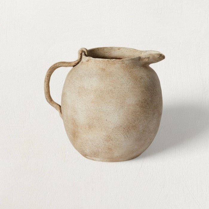 Eleanor Off - White Ceramic Jug