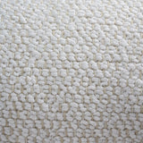 White Boucle 20x20 Outdoor Cushion / Throw Pillow