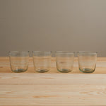 Ruffle Rocks Clear Drinking Glass