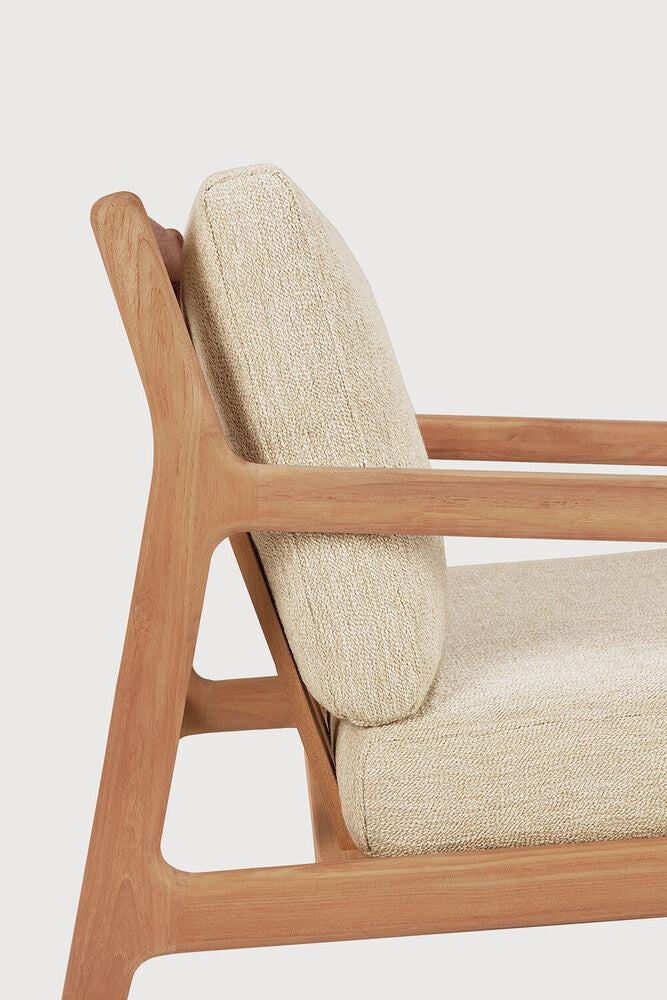 Jack Indoor / Outdoor Teak Loveseat Sofa, Natural