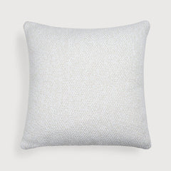White Boucle 20x20 Outdoor Cushion / Throw Pillow White Cliff Studio Outdoor Pillows and Decor
