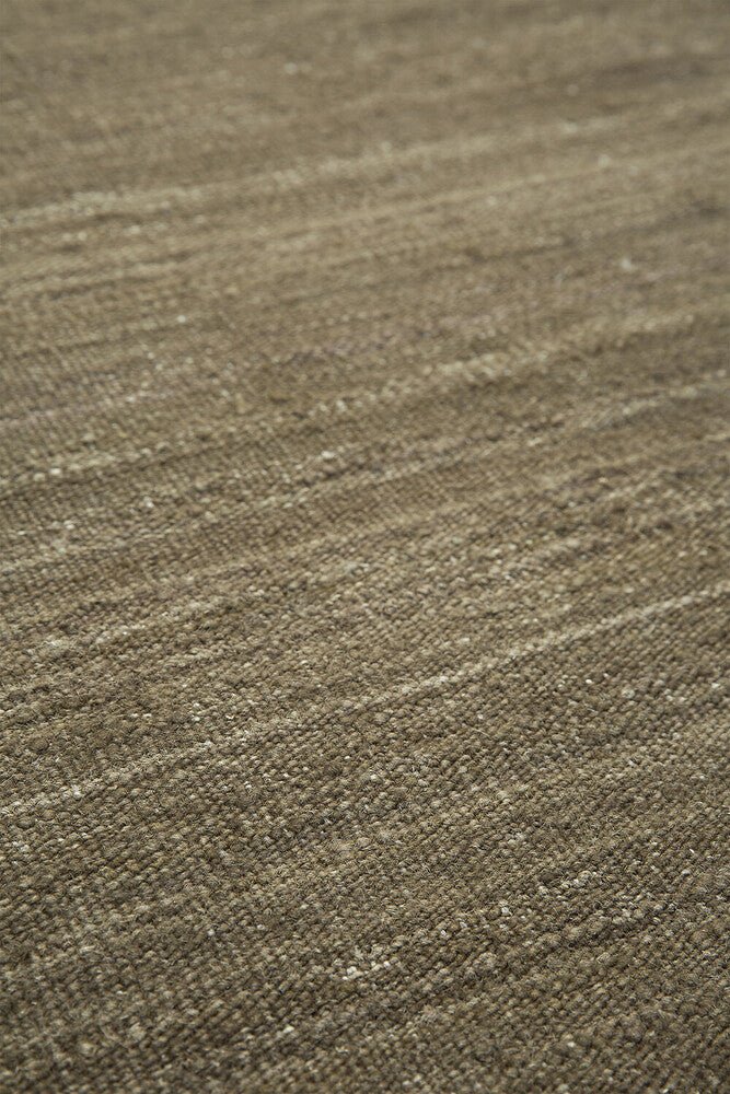 Nomad 100% Wool Kilim Rug, Cumin