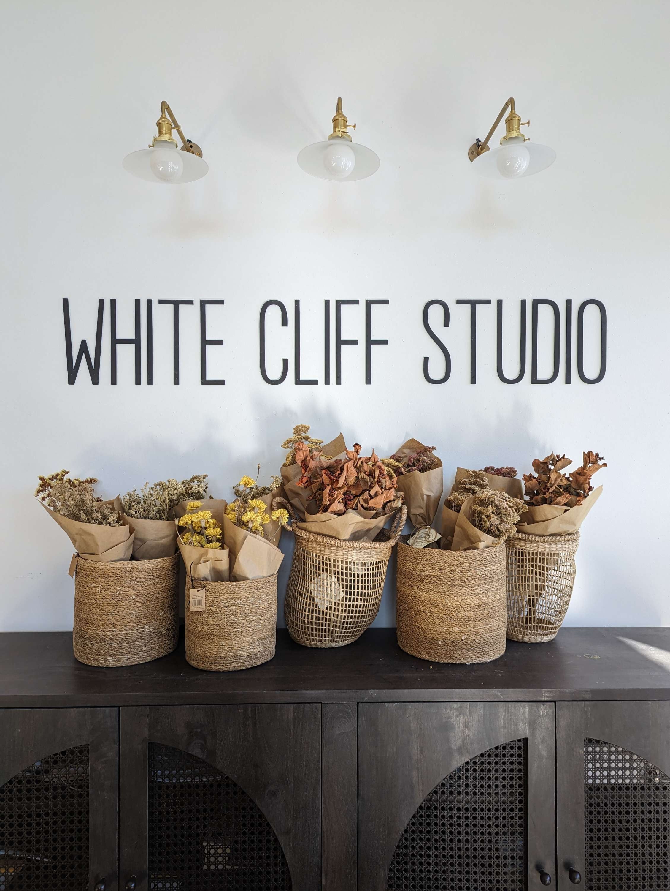 Natural Dried Floral Stems Bunch (Multiple Options)