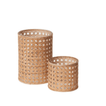 Oliver Cane Votive Candle Holder