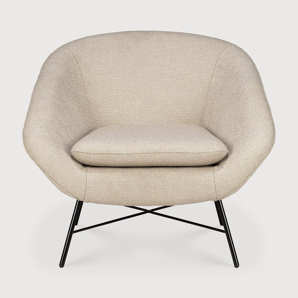 Barrow Lounge Chair in Off - White