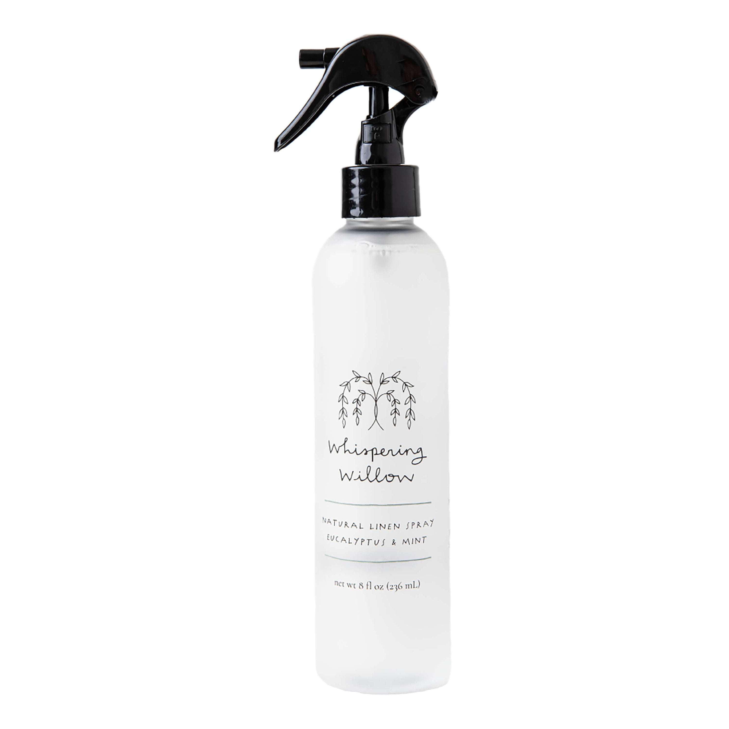 Eucalyptus & Mint Natural Linen Spray White Cliff Studio Linen Sprays