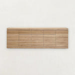 Burger Solid Oak Wood Sideboard / Buffet Cabinet