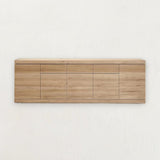 Burger Solid Oak Wood Sideboard / Buffet Cabinet