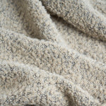 Alpone Fringed Throw Blanket, Oat