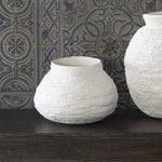 Ceramic Woven Basket - Look Vase, Large