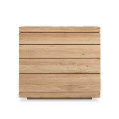 Burger Solid Oak 4 - Drawer Dresser