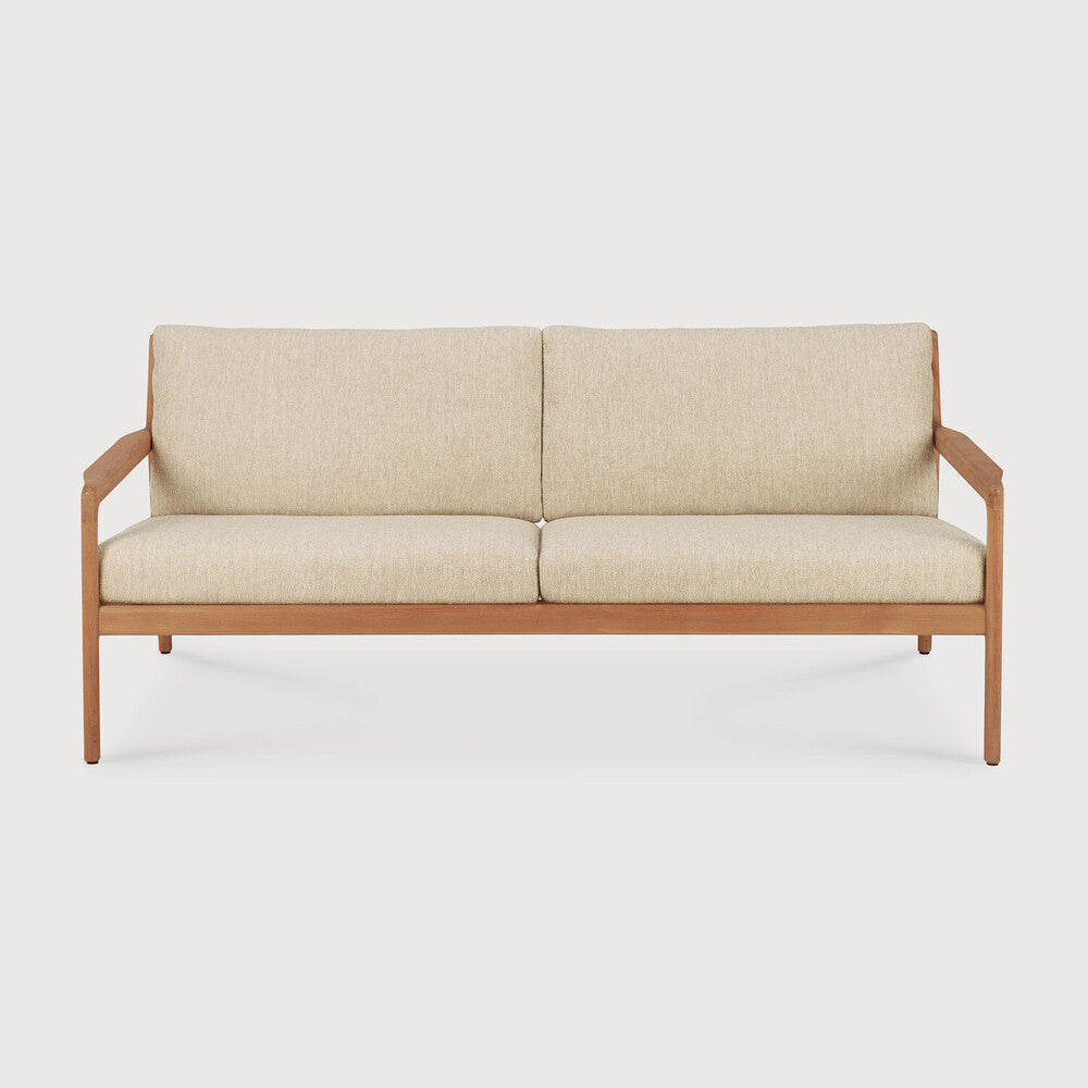 Jack Indoor / Outdoor Teak Loveseat Sofa, Natural