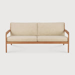 Jack Indoor / Outdoor Teak Loveseat Sofa, Natural