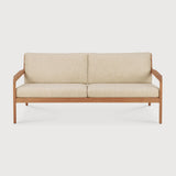Jack Indoor / Outdoor Teak Loveseat Sofa, Natural