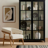 Charlie Black Display Cabinet