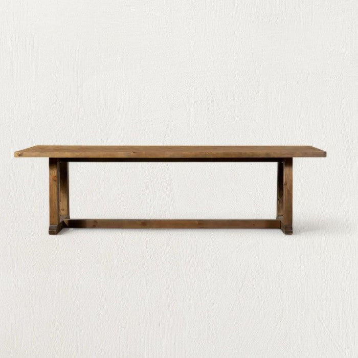 Taylor Solid Pine Trestle Dining Table
