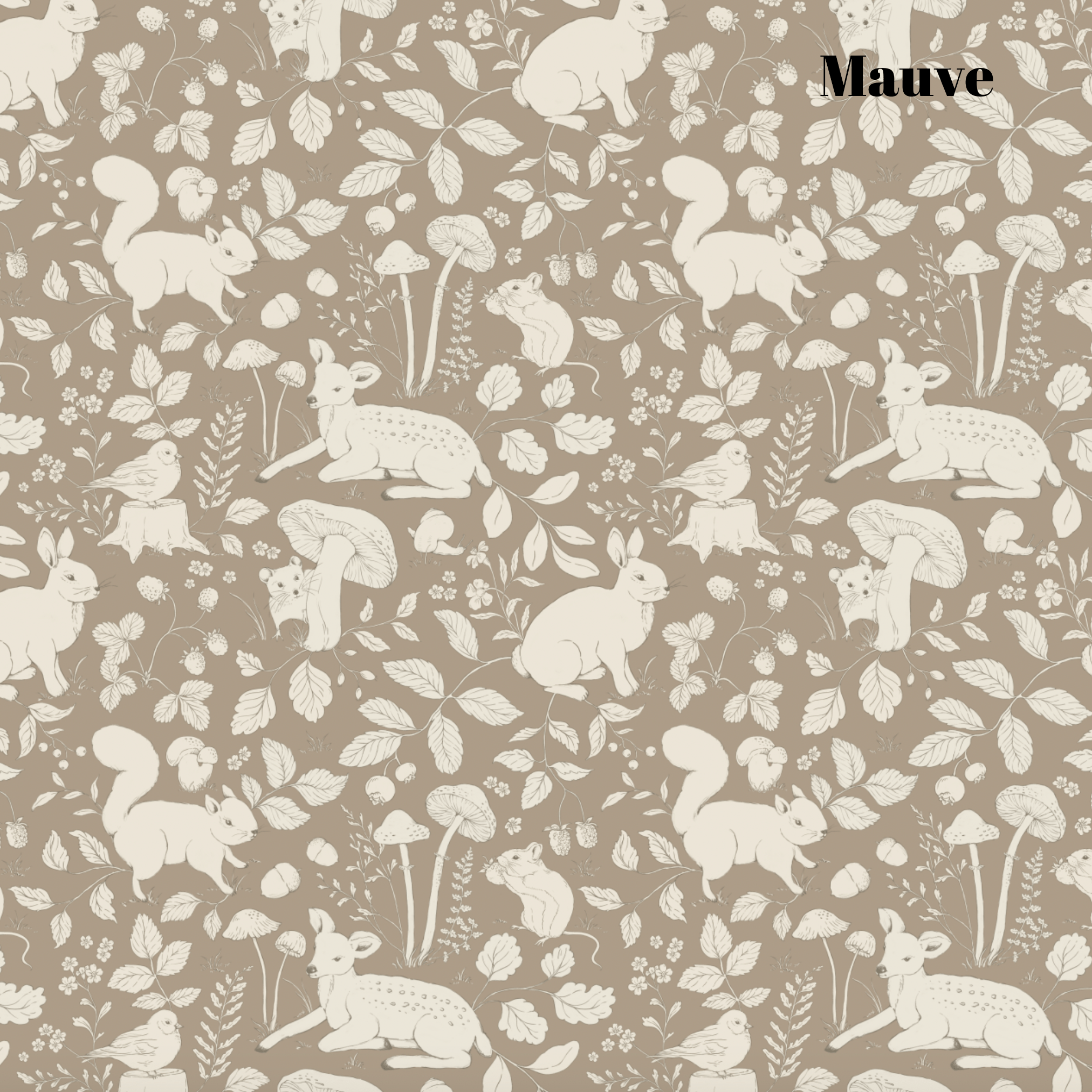Finch Wallpaper by Daphne and Sage