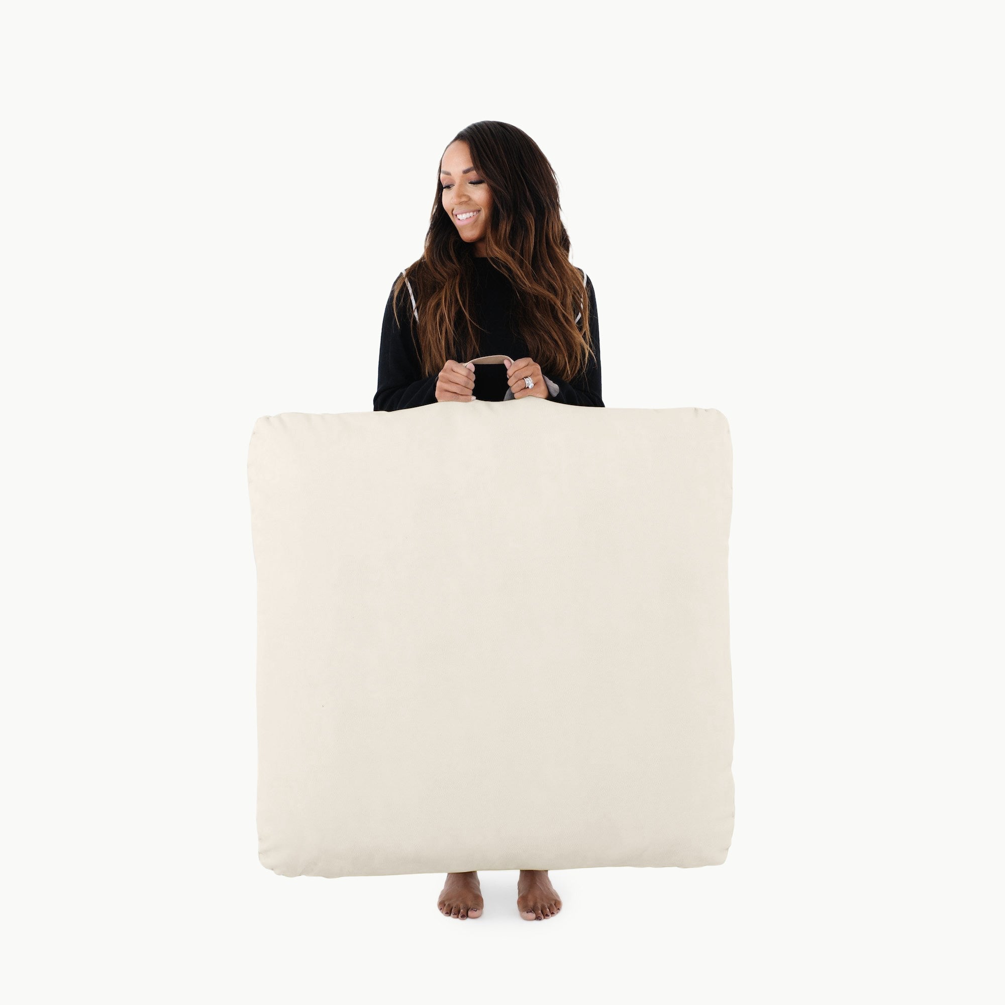 Floor Cushion White Cliff Studio Floor Cushion