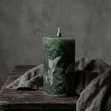 Forest Green White Cliff Studio Candles