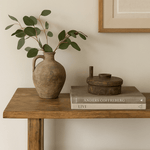 Found Reclaimed Wood Spice Grinder with Lid – Decorative Accent