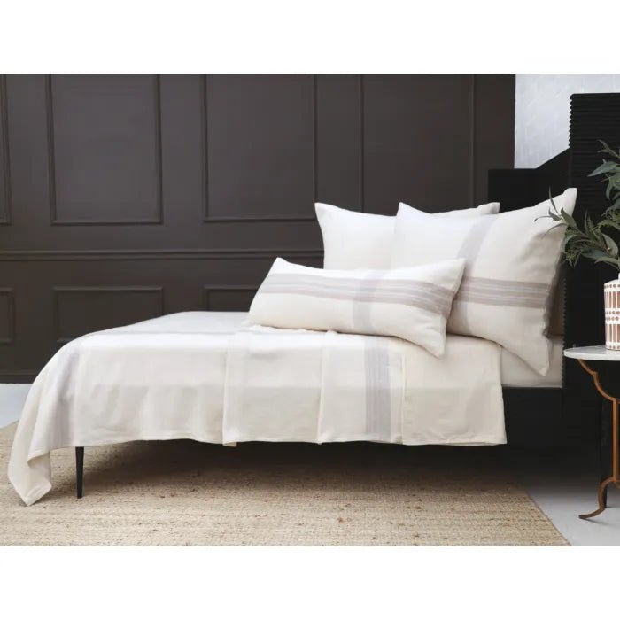 Geneva Throw White Cliff Studio Throw Blankets