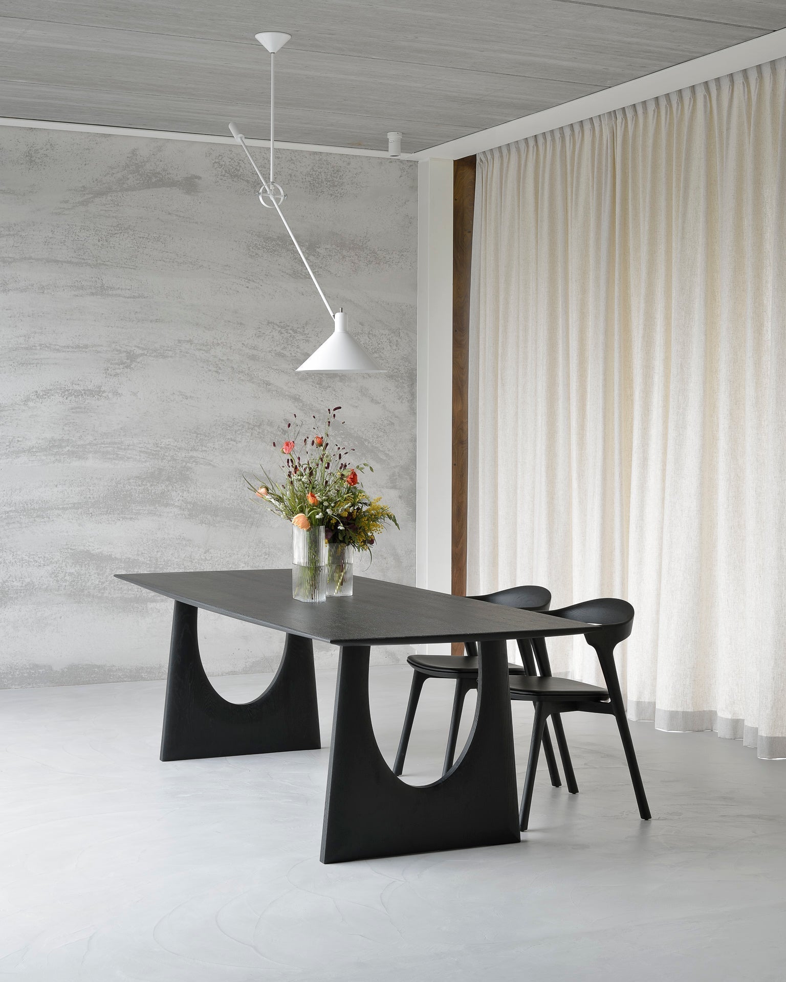 Geometric Dining Table White Cliff Studio Dining Table