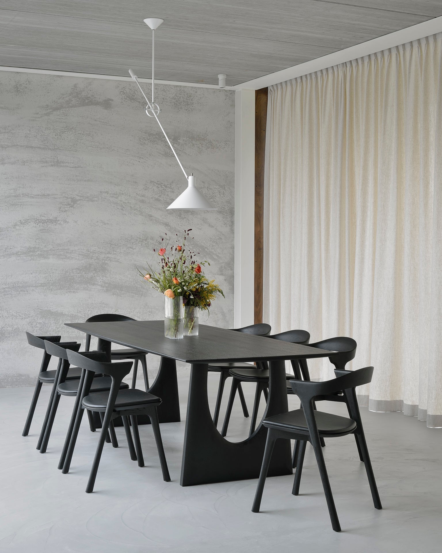 Geometric Dining Table White Cliff Studio Dining Table