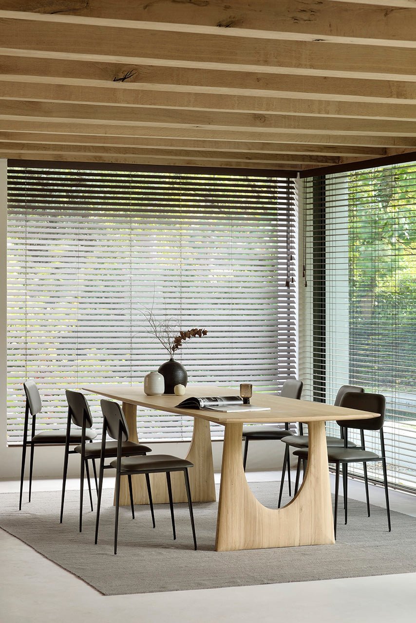 Geometric Dining Table White Cliff Studio Dining Table