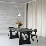 Geometric Dining Table White Cliff Studio Dining Table
