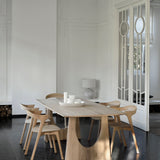 Geometric Dining Table White Cliff Studio Dining Table