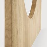 Geometric dining table - oak - rectangular White Cliff Studio Dining Table