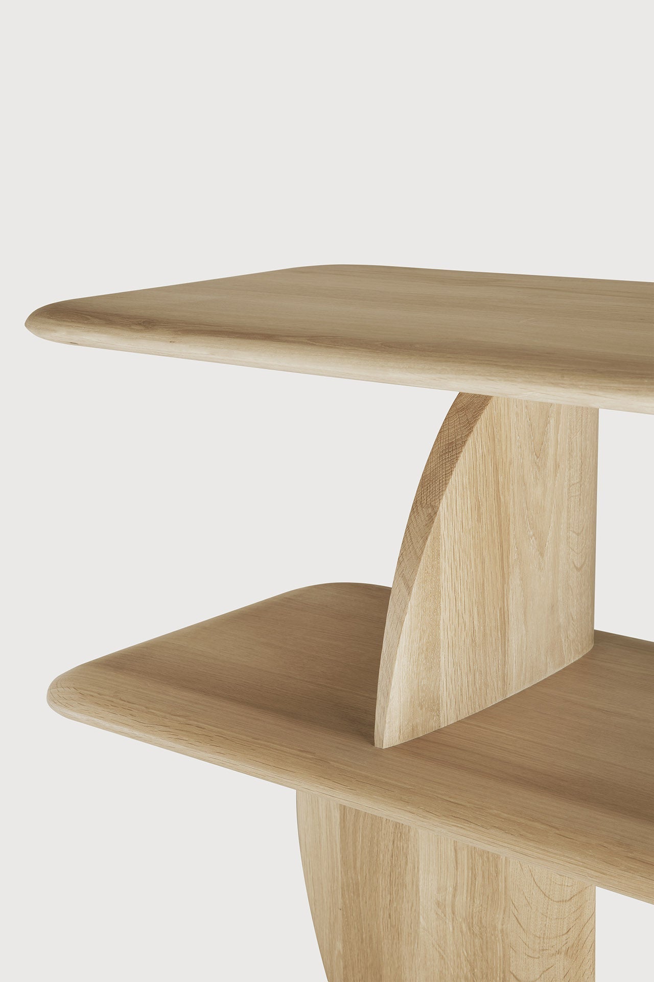 Geometric Rack White Cliff Studio Shelving