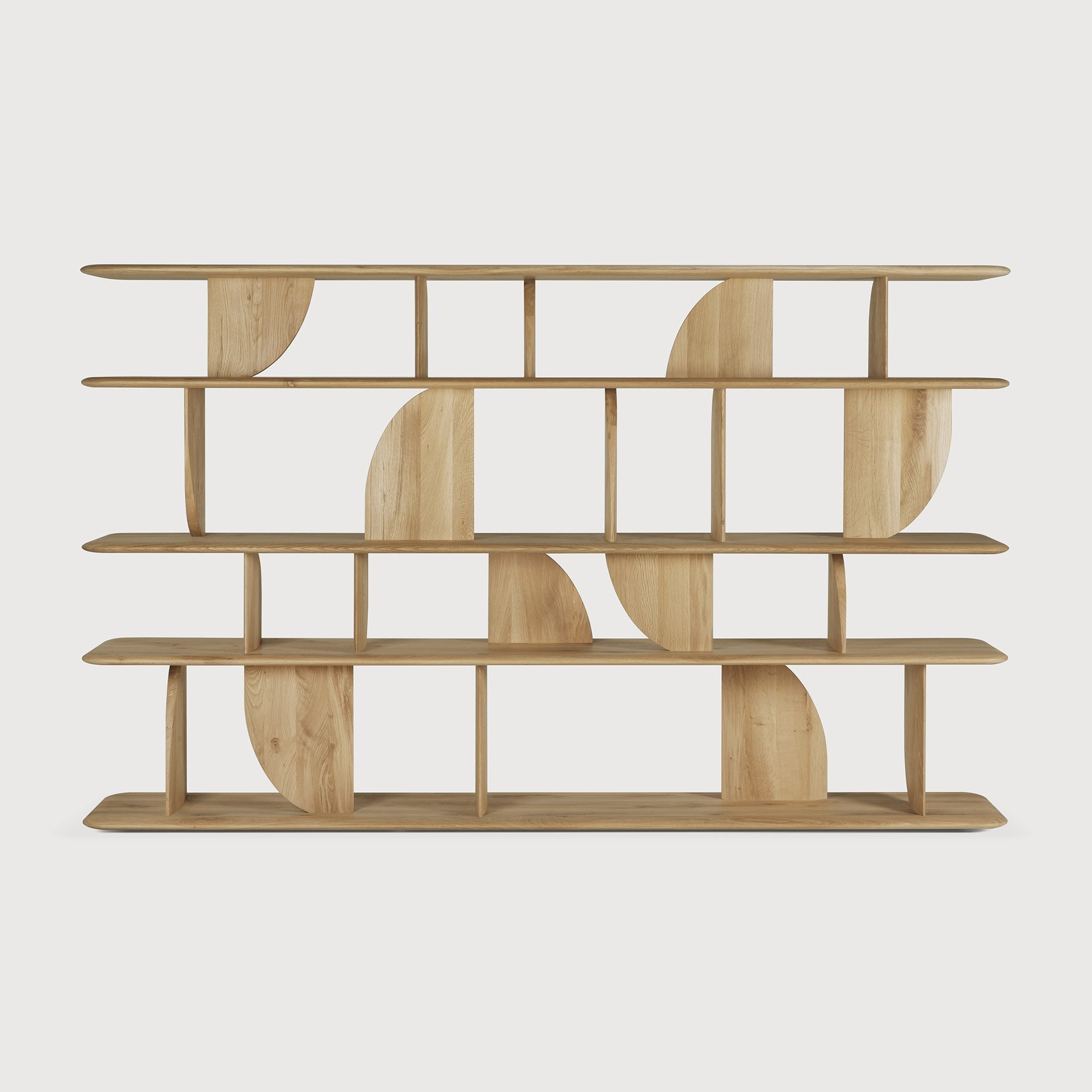 Geometric Rack White Cliff Studio Shelving