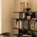 Geometric Rack White Cliff Studio Shelving