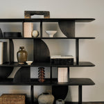 Geometric Rack White Cliff Studio Shelving
