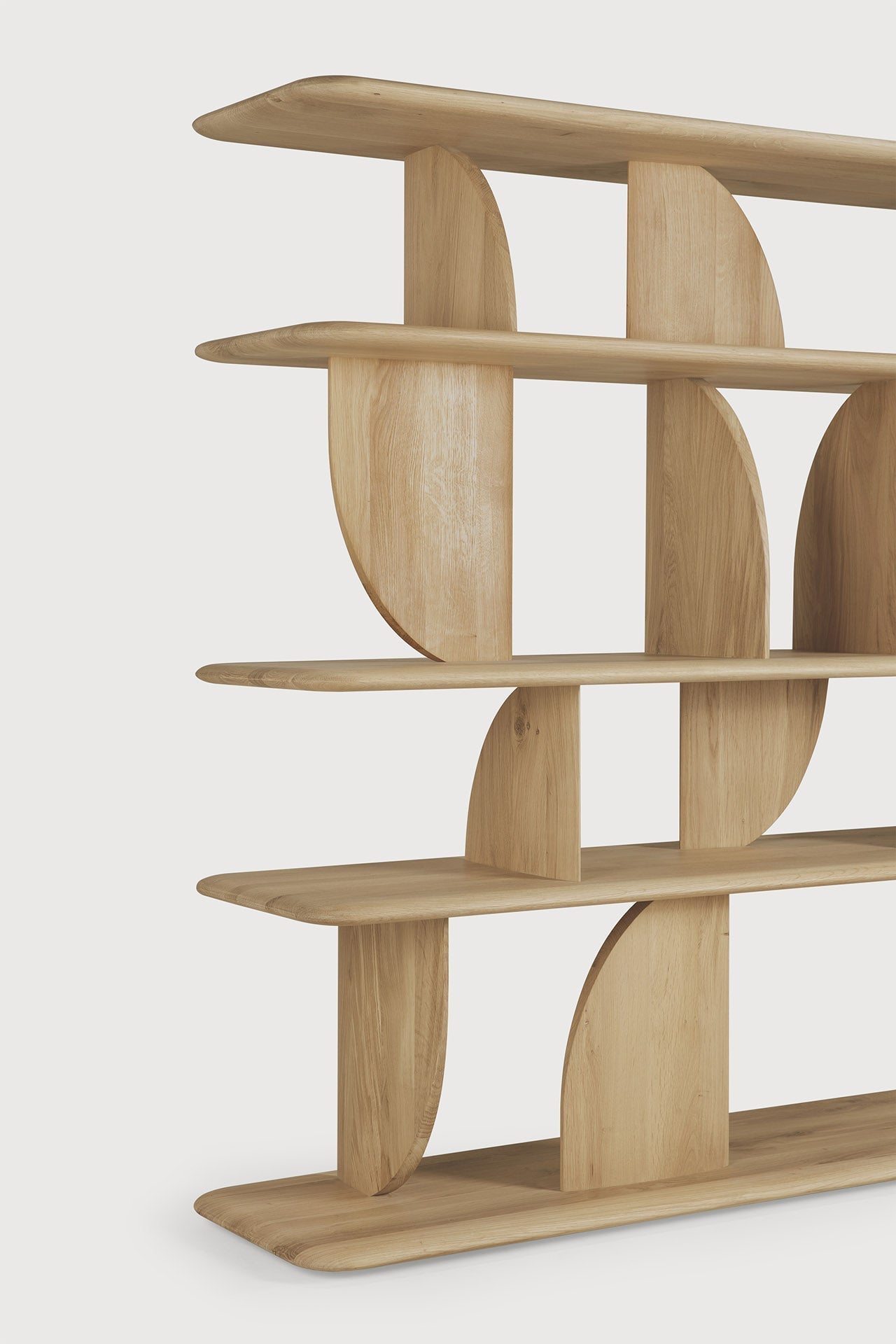 Geometric Rack White Cliff Studio Shelving