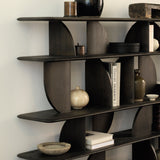 Geometric Rack White Cliff Studio Shelving