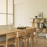 Geometric Rack White Cliff Studio Shelving