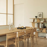 Geometric Rack White Cliff Studio Shelving