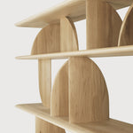 Geometric Rack White Cliff Studio Shelving