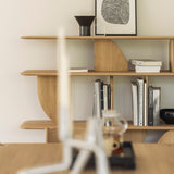 Geometric Rack White Cliff Studio Shelving