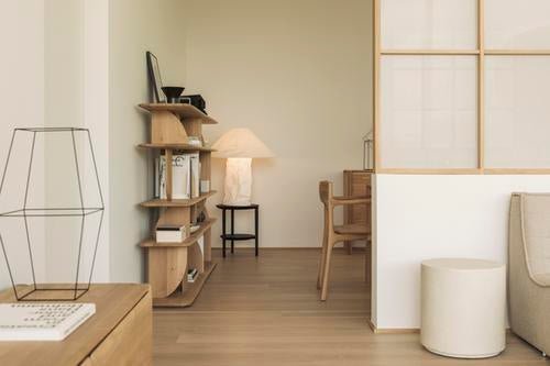 Geometric Rack White Cliff Studio Shelving