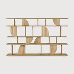 Geometric Rack White Cliff Studio Shelving