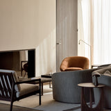 Geometric Side Table White Cliff Studio Accent Tables