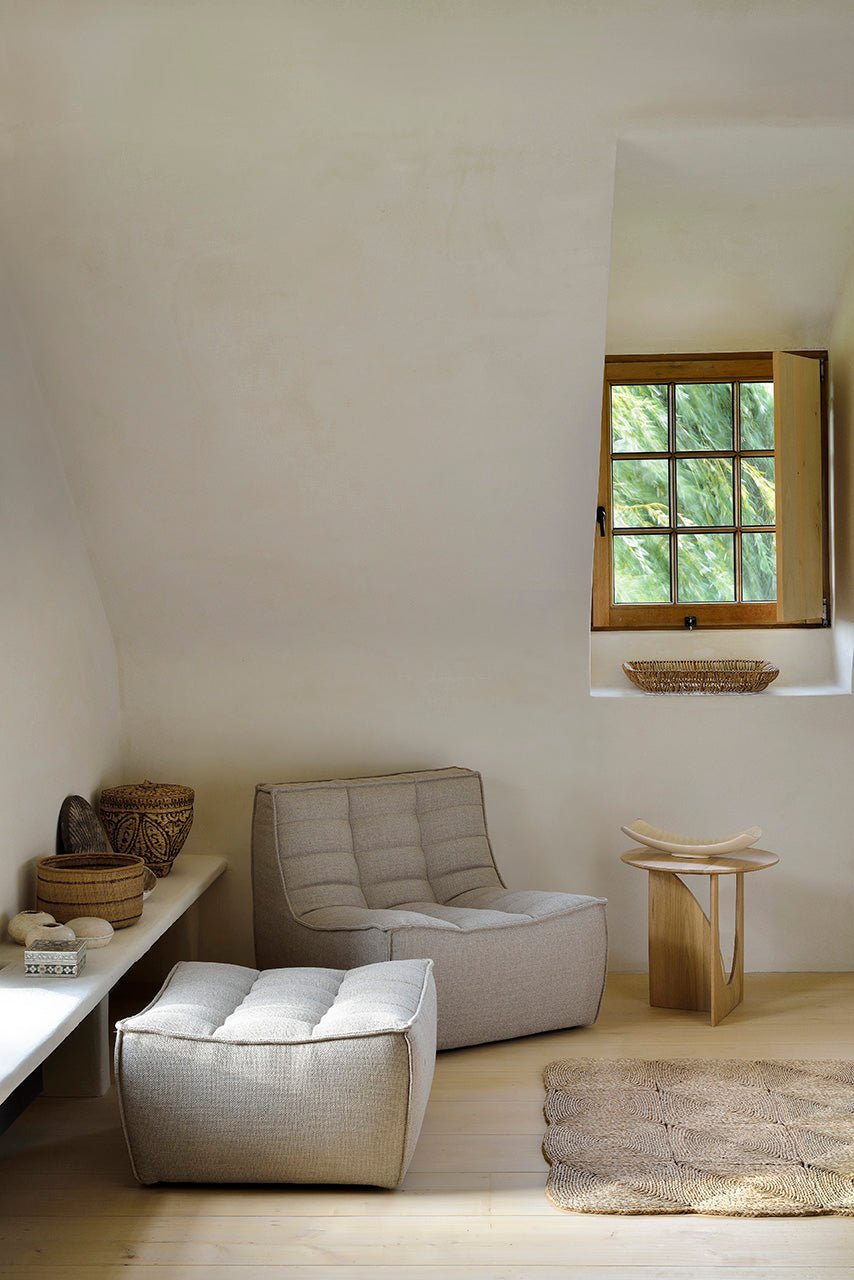 Geometric Side Table White Cliff Studio Accent Tables