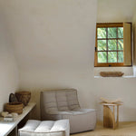 Geometric Side Table White Cliff Studio Accent Tables