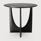 Geometric Side Table White Cliff Studio Accent Tables