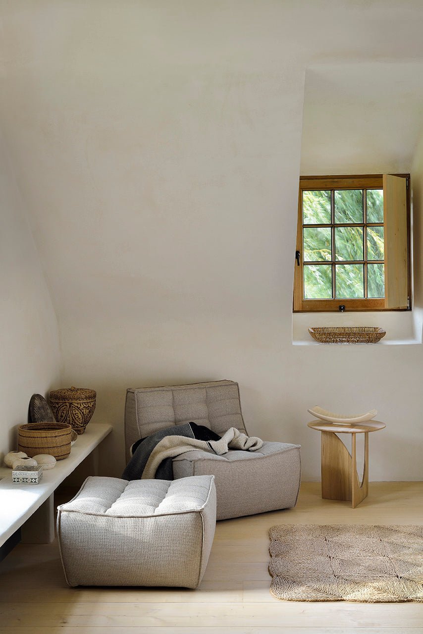 Geometric Side Table White Cliff Studio Accent Tables