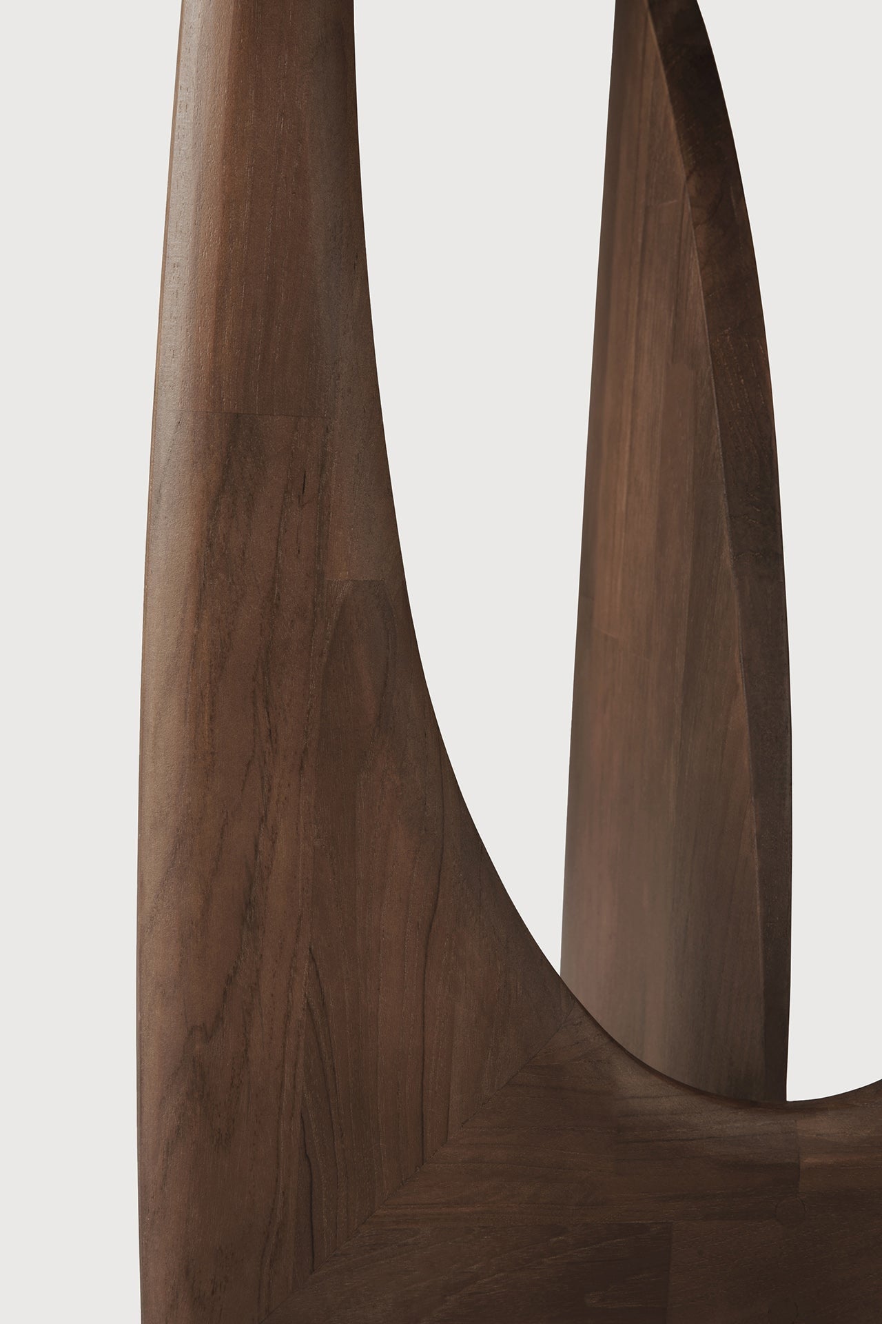Geometric Side Table White Cliff Studio Accent Tables